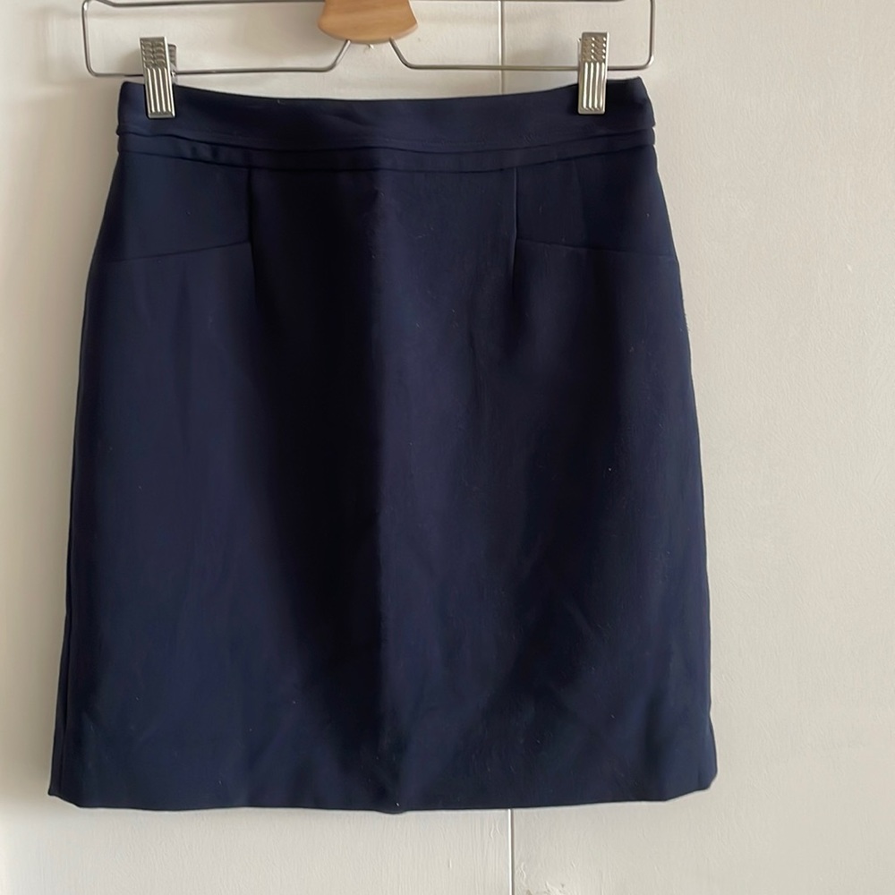 Prich Navy Mini Skirt